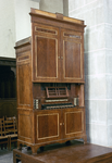 115834 Interieur van de Domkerk (Domplein) te Utrecht: kleine orgel.